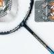 Professional Training Carbon Fiber Badminton Rackets Customized Econoical