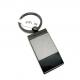 Customizable Metal Keychain Holder with Black Gun Finish and MOQ of 500