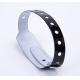 Disposable Rfid Pvc Wristband Waterproof , Event Rfid Wrist Tag With Chip