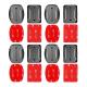 GoPro Accessories Set 4PCS Flat And Curved Base Adhesive Mount 3M VHB Stickers For Go Pro Hero 5 3 2 4 Session Xiaoyi 4K