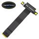 M.2 NGFF Key M to PCIe 3.0 X4 Extension Cable 180° PCI-E Slot for Speed Data Transfer Support PCI-E1X - 4X - 8X - 16X device usage