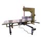 Mattress Foam Cutting Machine 4 wheels Industrial Vertical knife cutting machine capable of cutting various materials