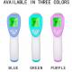 Quick No Touch Baby Thermometer , Colored Non Contact Forehead Thermometer