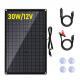 5W Solar Battery Charger Panel Kit Monocrystalline Portable For Car