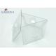 Clear Plastic Gift Boxes Plastic Retail Packaging Box Back Side with Paper Card