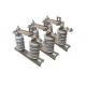 HengAnshun High Voltage Electrical Isolator Stainless Steel Ceramic Grey Color Outdoor Disconnector Switch