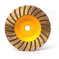 100mm 4 Diamond Cup Wheel Grinding Disc Aluminum Based Grit 100