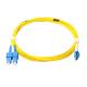 9/125um Duplex single mode CATV optic fiber patch cord 1M LC UPC-SC UPC