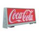 Outdoor LED Taxi Sign For Advertising Low Power Consumption 160x160mm