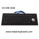 Panel Mount PS/2 PC Metal Keyboard With Laser Trackball