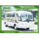 White 14 Person Electric Sightseeing Bus