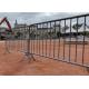 Pedestrian Barricades 0.9m Tall Fencing Crowd Control Steel Galvanized