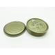 Foil Seal Metal Can Tops , Canning Jar Lids Non Spill Food Geade High Safety