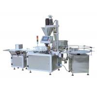Granule 304SS Bottle Filling And Capping Machine Liquid Powder Screw Press 40bpm