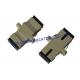 Fiber Optic Adapter SC MM Simplex and Duplex High Stability For FTTX networks