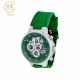 Black Strap Quartz Wrist Watch featuring Buckle Clasp and Plastic Case