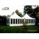 Garden Gazebo Canopy Tent For Wedding , White Outdoor Canopy Tent