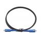 Outdoor G657A2  Fiber Optic Jumper Cable Chemical Resistance