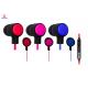 Haozhida Digital  HZD1809E earphone Impedance16Ω  for android cellphone calling or listening to mucic Sensitivity:92±3dB