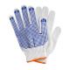 PVC dotted gloves, Cotton PVC dotted gloves