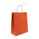 Recycled Paper Shopping Bags With Handles OEM Printing Logo