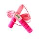 Fitness Jump Rope 18500 Mm Pink Weight Bearing Aerobics Skipping Rope For Women