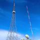 Transmission GSM 30m Lattice Steel Towers 3 Legged Or 4 Legged