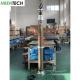 4.5m mobile pneumatic telescoping mast for CCTV vehicle-inside CCTV wires