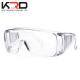 Virus protective transparent glass  medical anti saliva visor goggles