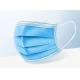 Bacteria Proof Flu Disposable Earloop Mask 3 Layer Breathable Windproof