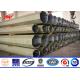 65kv 20M Galvanized Electrical Steel Power Pole / Metal Power Poles