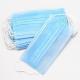 Blue Adjustable 3 Ply Surgical Face Mask Disposable Protective Mask Non Woven