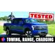 electric car Ford F-150 Lighting pure electric pickup with large range and huge storage
