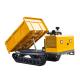Durable Tracked Mini Dumper With 1.2t Tipping Load And Powerful 42kw Engine