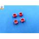 3 Rows UAV Connectors 2.54mm Pitch , Gold Flash Wafer 9 Pin Connector For Drone
