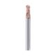 10mm Dia R5*10*20*10*75 2Flutes TiAISiN Carbide Ball Nose End Mill For Carbon Steel Alloy Steel Cast Iron