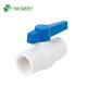 1/2-4 Plastic Female Ball Valve for Low Temperature and Water Media Applications