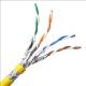 40gb 2000mhz 23AWG RJ45 SFTP CAT8 LAN Cable For Communication
