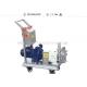 SS316L DONJOY TUL-80 rotary  lobe pump with Mechanical motor and trolley