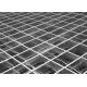 Plain Weave Welded Steel Grating 50x5mm Galvanized Building Platform