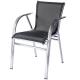 Waterproof Outdoor Table Graden Textilene Chairs With Aluminum Frame