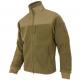Abrasion Reinforced Air Force Coyote Brown Fleece Jacket With Mesh Lining Military Garments