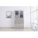 Stainless Steel Two Drawer Storage Cabinet , Clean Room Hospital Storage Cupboards