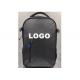 Polyester Racket Tote Bag , Sports Black Tennis Backpack Bag