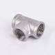 Sanitary Stainless Steel Pipe Fittings Round Head Code Casting Female Tee in 201 304