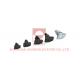 Rugged Rust Proof T75 T89 13K 8K Elevator Rail Clips With Elevator Parts