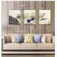 5cm Thickness 3 Pcs Ribbon Panels Paintings For Home Wall Decor