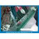 High Security PVC Coated Chain Link Fence For Baseball Fields / Park / Highway