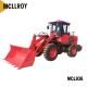 Industrial Small 2.5 Ton Wheel Loader 2200kg Rated Load With CVT Gear Box