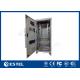 Double Wall Galvanized Steel Outdoor Power Cabinet Rectifier System Enclosure